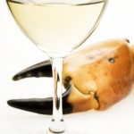 Crab and white wine