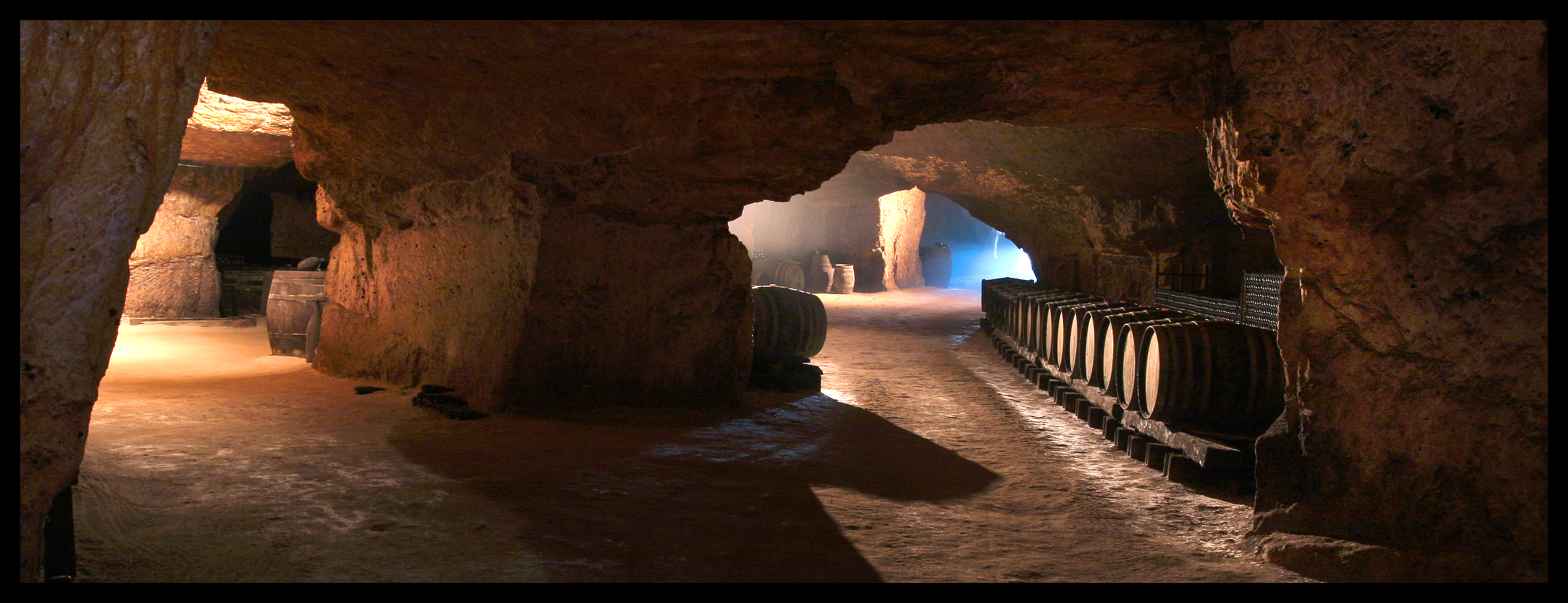 Caves at Domaine de la Chevalerie