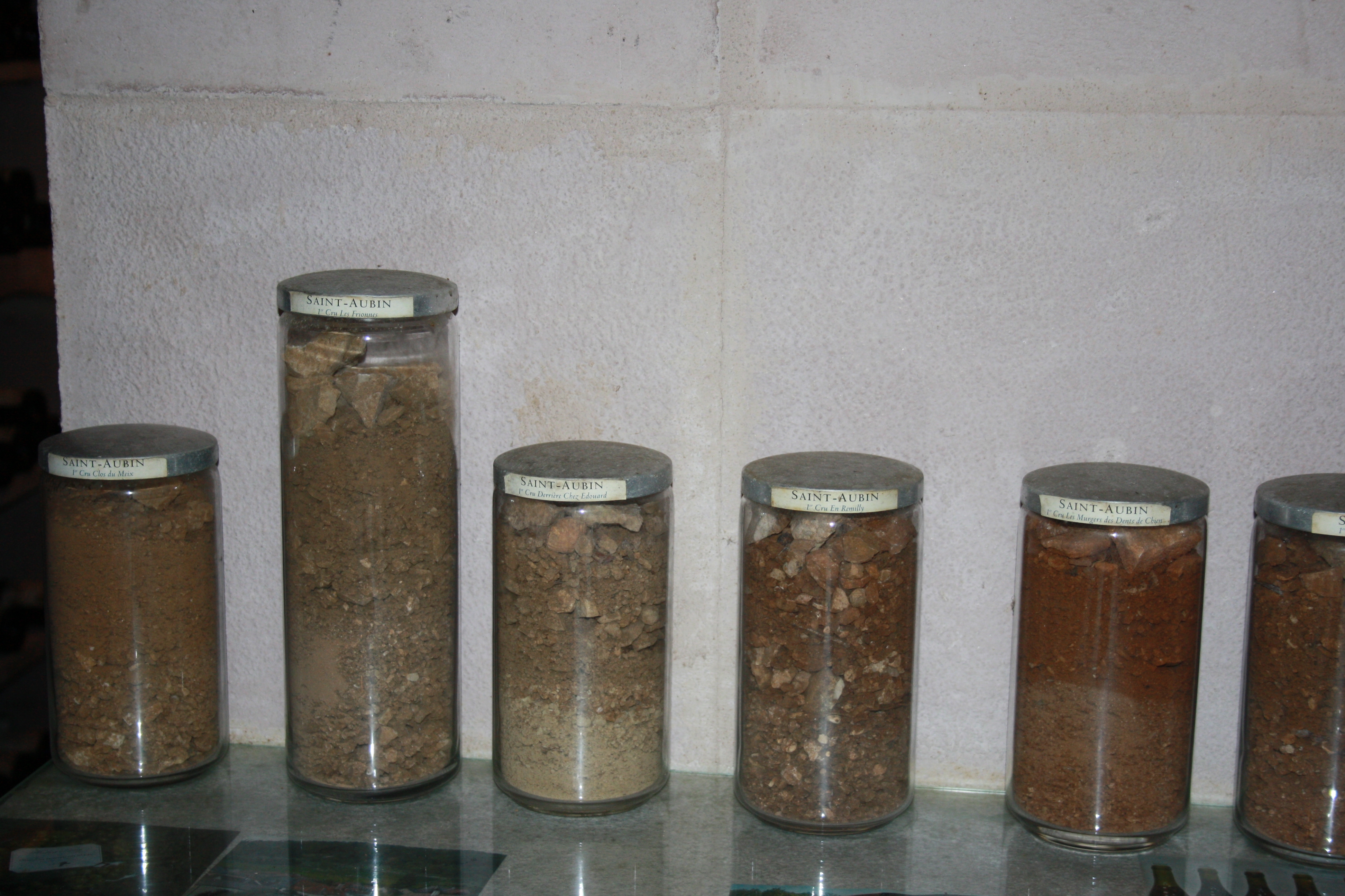 Soil samples at Lamy