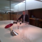 The new tasting room at Ch. Cheval Blanc