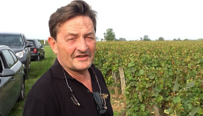 Dominique Lafon by his vines