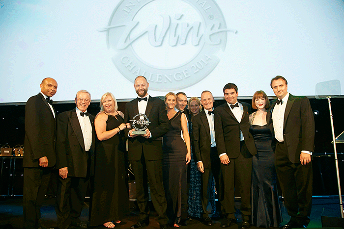 Winning formula: team BBR collecting the Merchant of the Year award at last night's  ceremony 