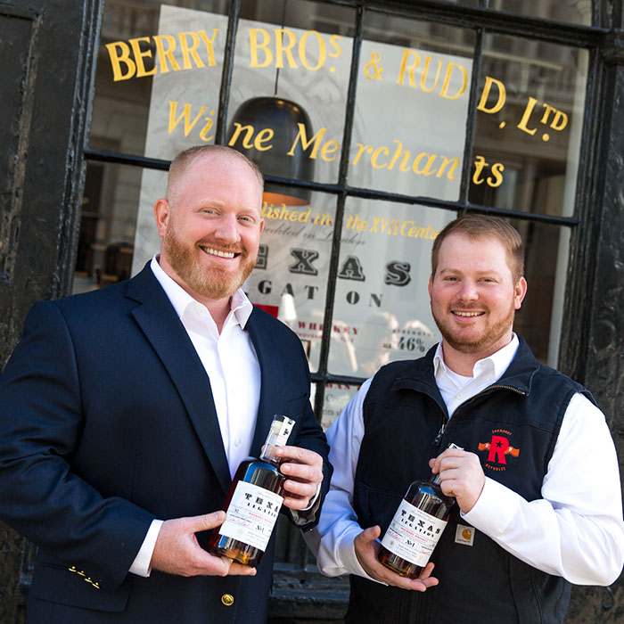 Bourbon brothers, Jonathan and Robert Likarish credit: Piers Cunliffe