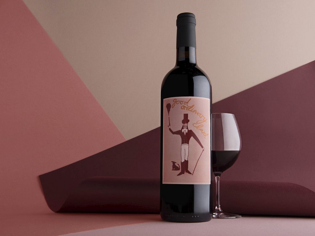Kate Boxer's design for Good Ordinary Claret in 2018
